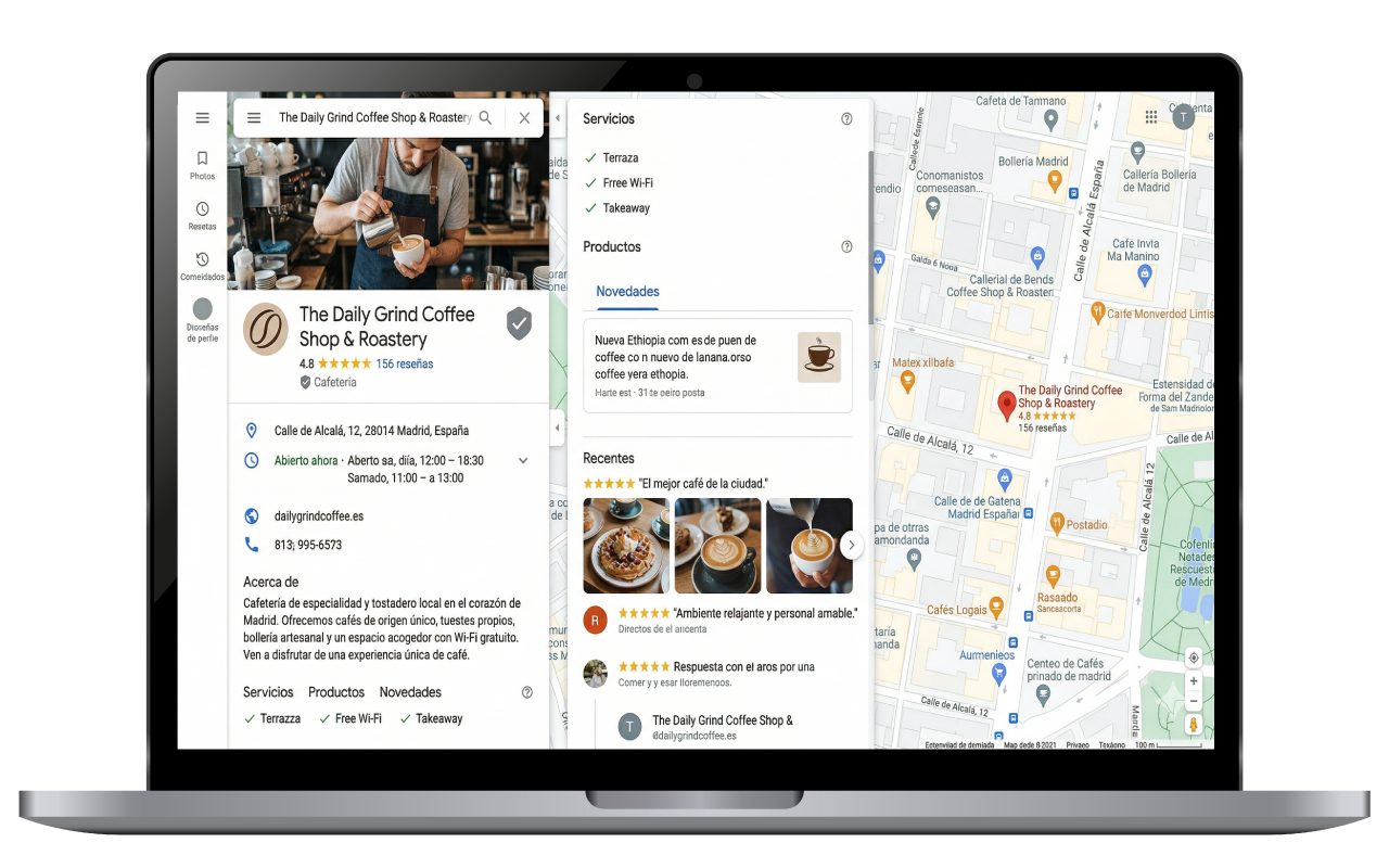 Agencia SEO Local despues google maps Después google maps