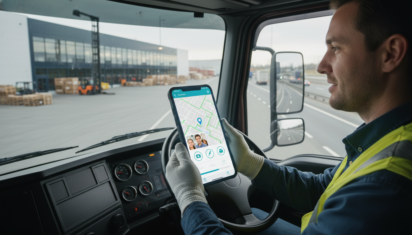 Cómo mejorar la logística con una app móvil